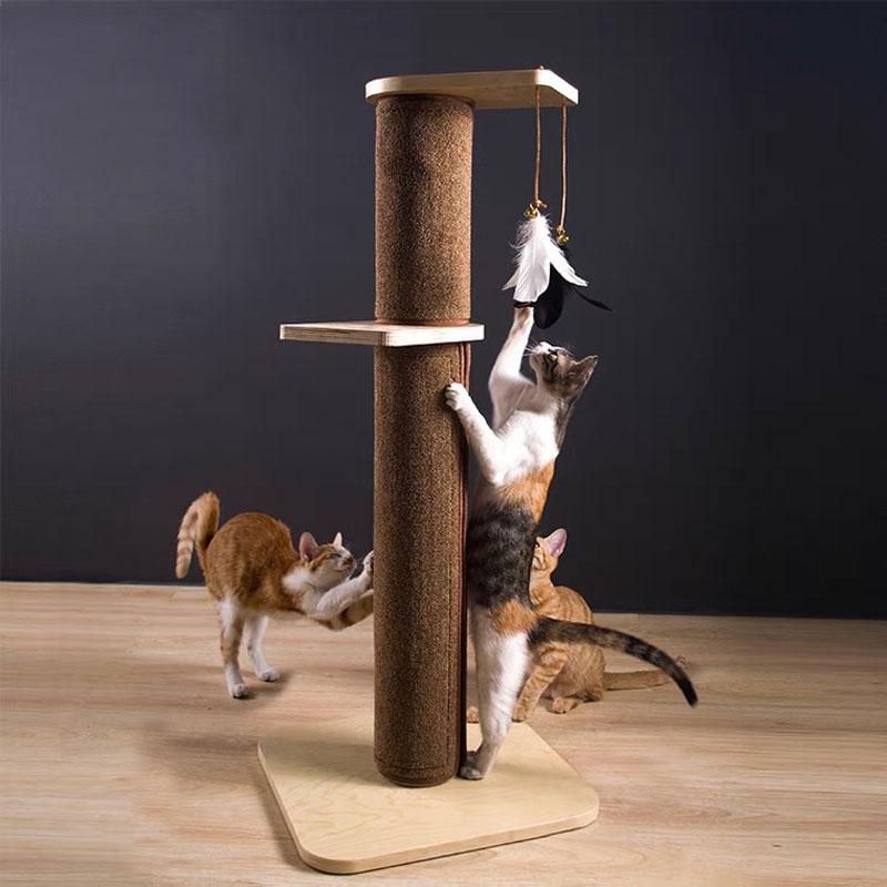 Wakupet Double-Tier Feather Cat Tree - CreatureLand