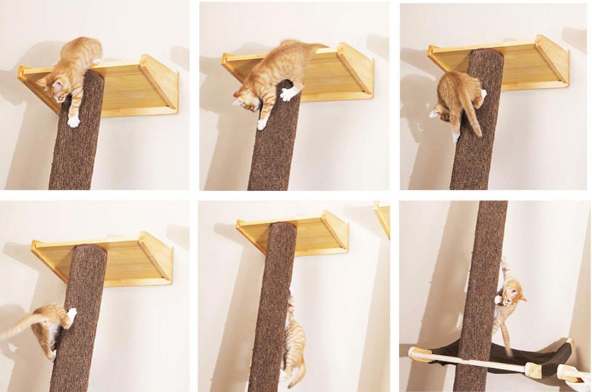 Wakupet Platform Pillar Cat Tree - CreatureLand