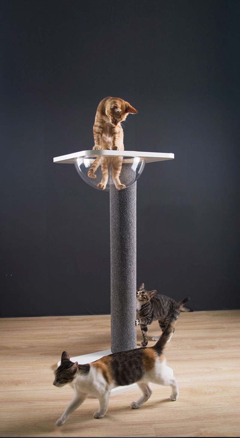 Wakupet Space Bowl Cat Tree - CreatureLand