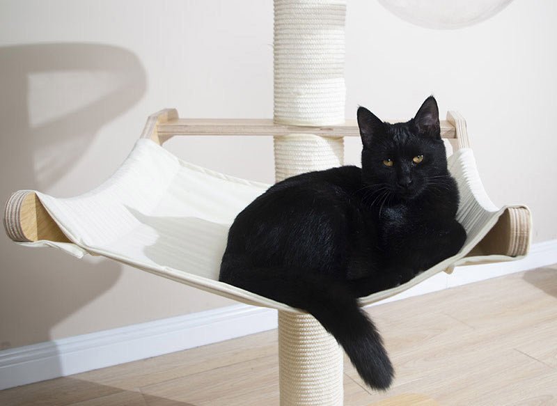 Wakupet Space Bowl Cat Tree with Hammock (2 Colours) - CreatureLand