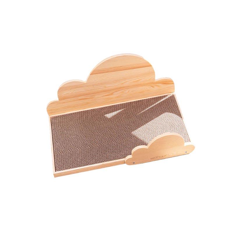 Wakupet Wooden Cloud Cat Scratcher - CreatureLand