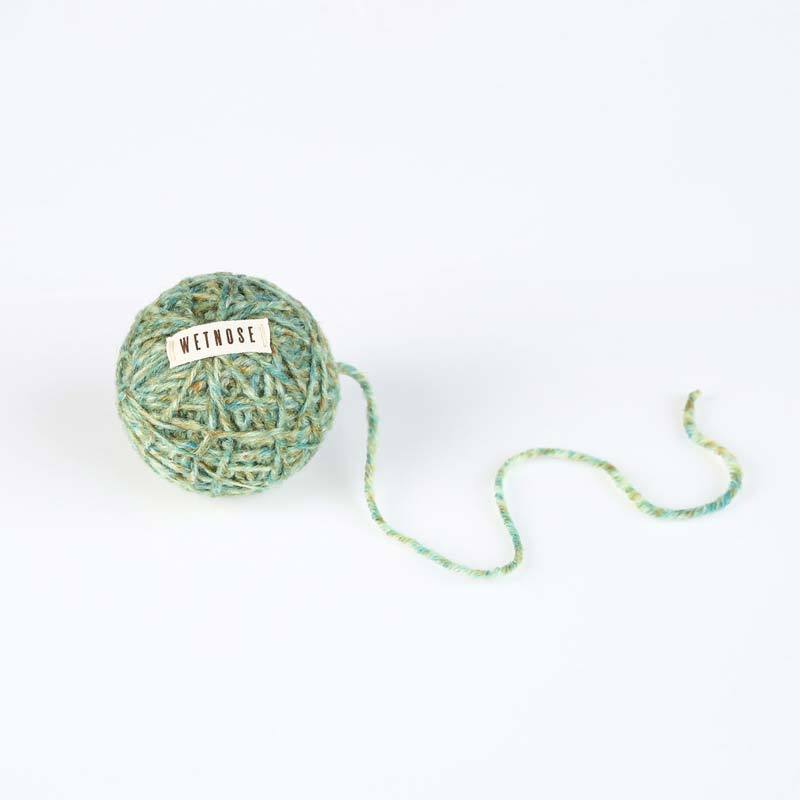 Wetnose Big Yarn ball Catnip Toy - CreatureLand