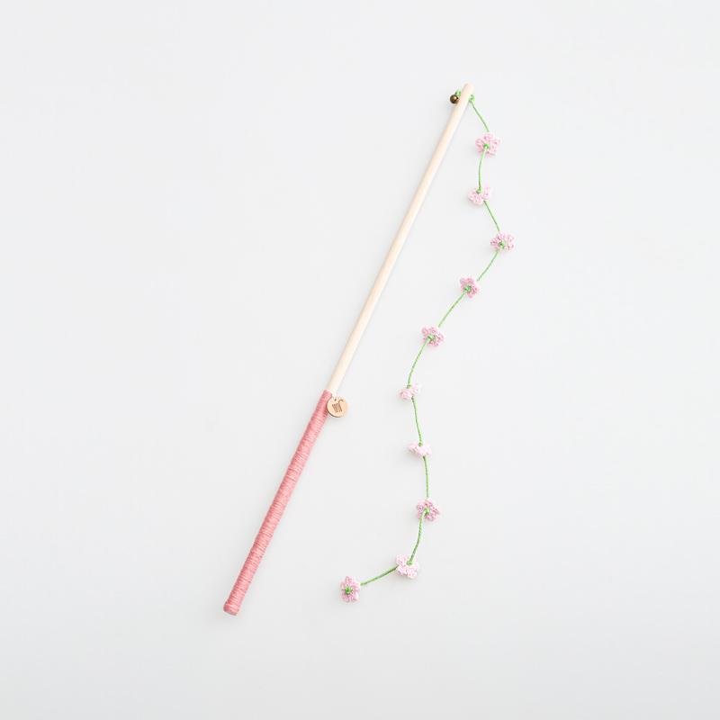 Wetnose Cherry Blossom Cat Teaser (2 Designs) - CreatureLand