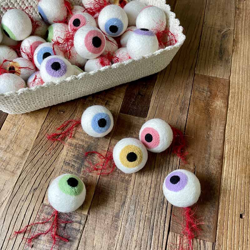 Wetnose Eyeball Wool Toy - CreatureLand