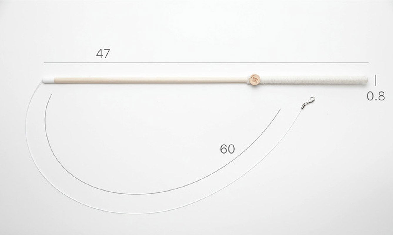 Wetnose Fishing Rod Cat Teaser - CreatureLand