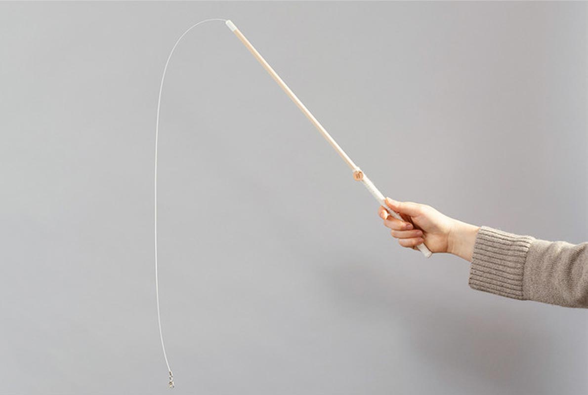 Wetnose Fishing Rod Cat Teaser - CreatureLand