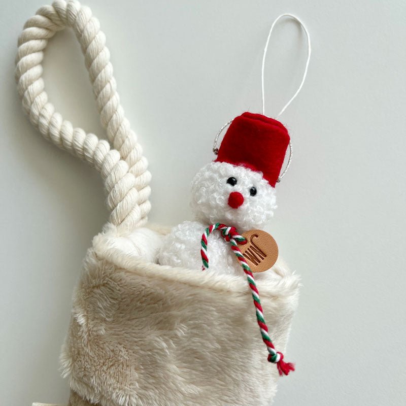 Wetnose [ PRE-ORDER ] Four Tiered Snowman Catnip Toy - CreatureLand