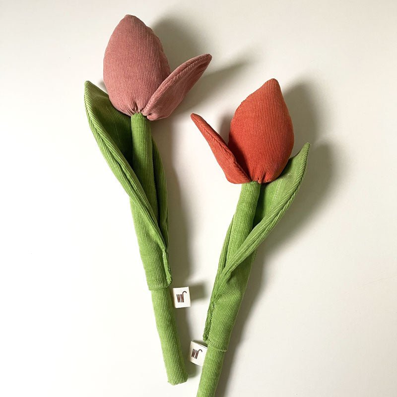 Wetnose Tulip Dog Toy (4 Colours) - CreatureLand