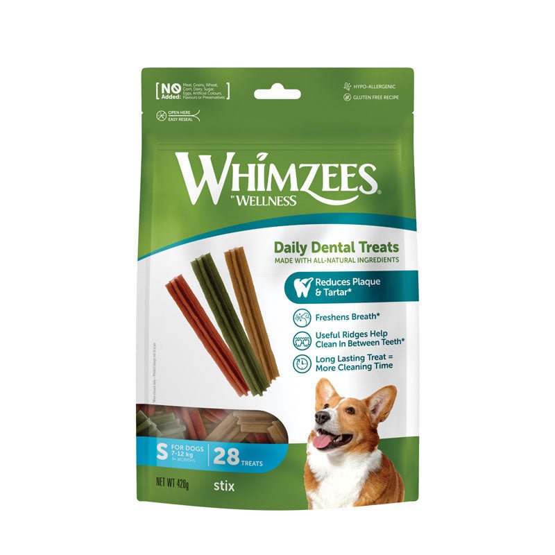 Whimzees Natural Stix Dental Dog Chews - CreatureLand