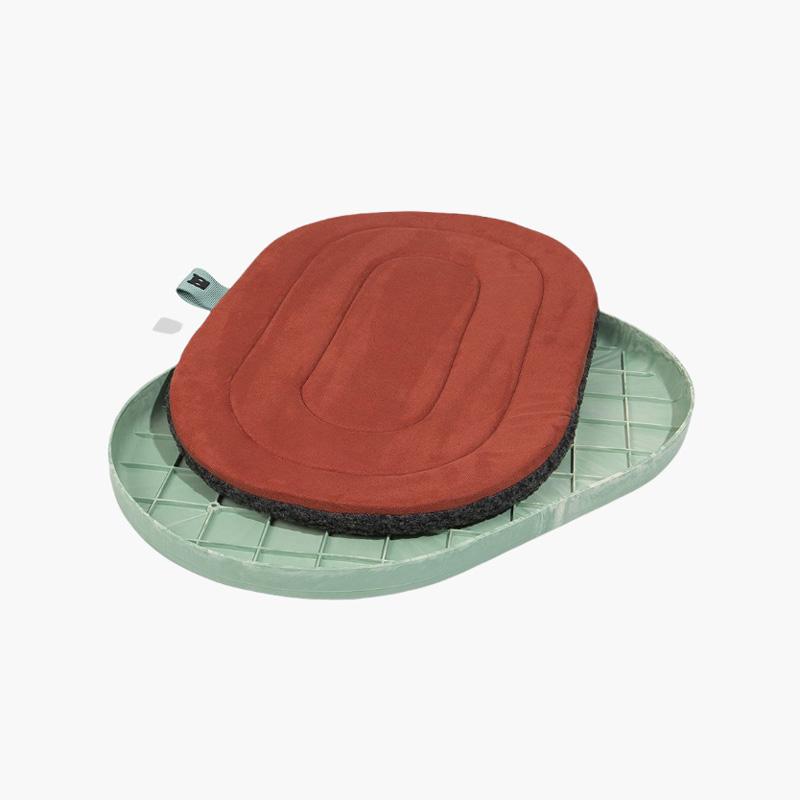 Zee.Cat Zee.Cat Bed - Terracotta - CreatureLand