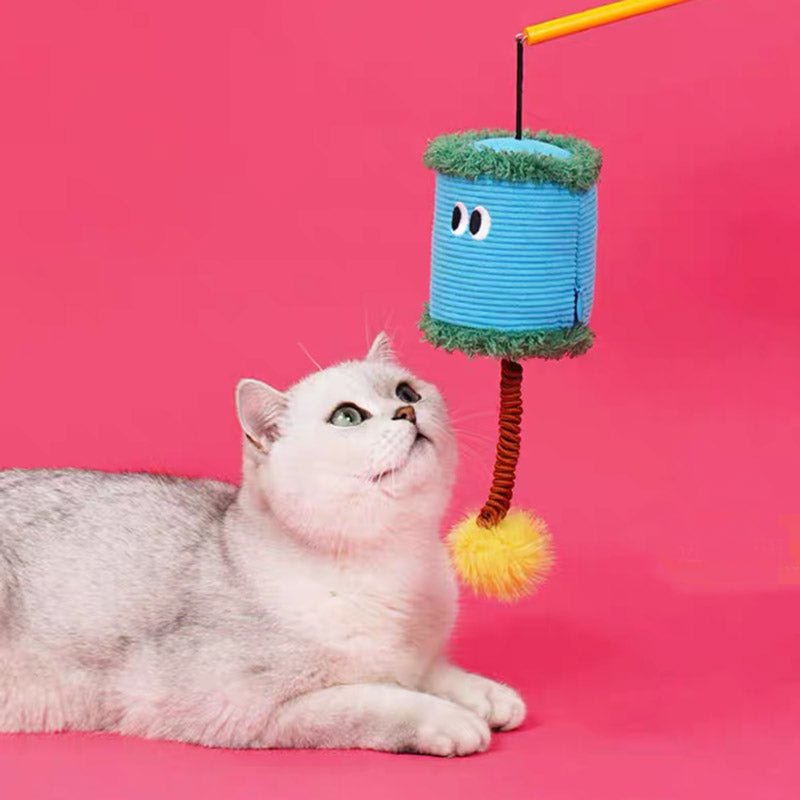 Zeze Lantern Catnip Toy with Wand - CreatureLand