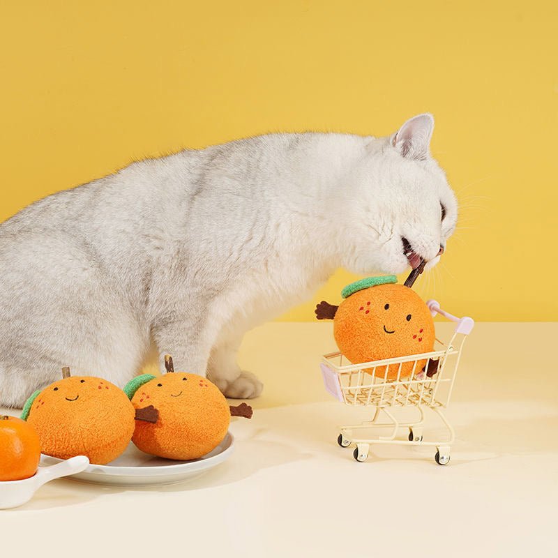 Zeze Mandarin Orange Matatabi Cat Toy - CreatureLand