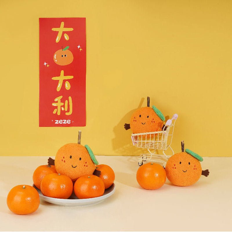 Zeze Mandarin Orange Matatabi Cat Toy - CreatureLand