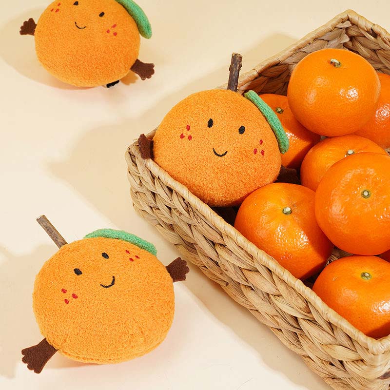 Zeze Mandarin Orange Matatabi Cat Toy - CreatureLand