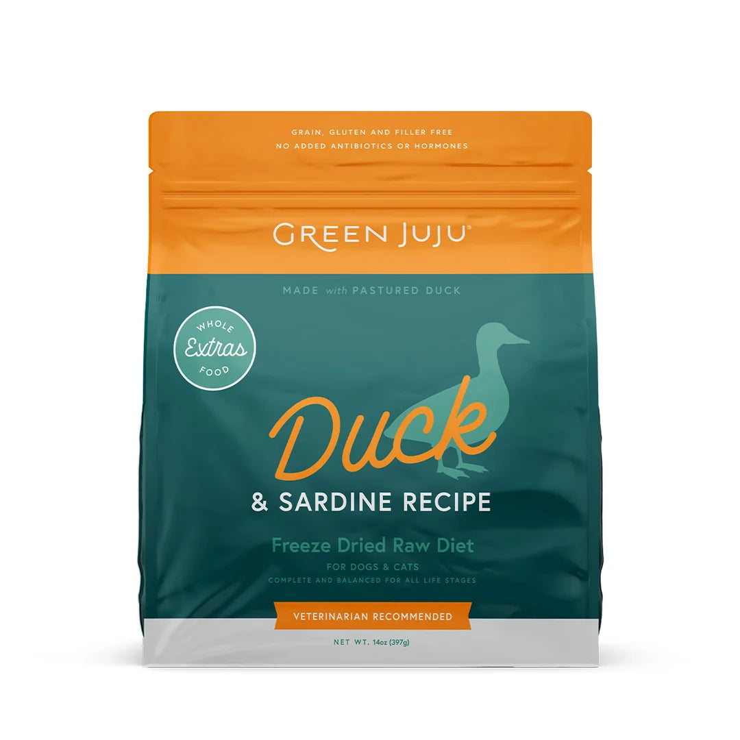 Duck & Sardine Freeze Dried Raw Dog & Cat Food