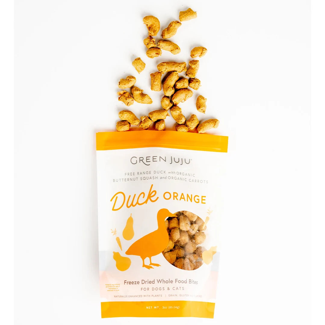 Duck Orange Freeze Dried Whole Food Bites