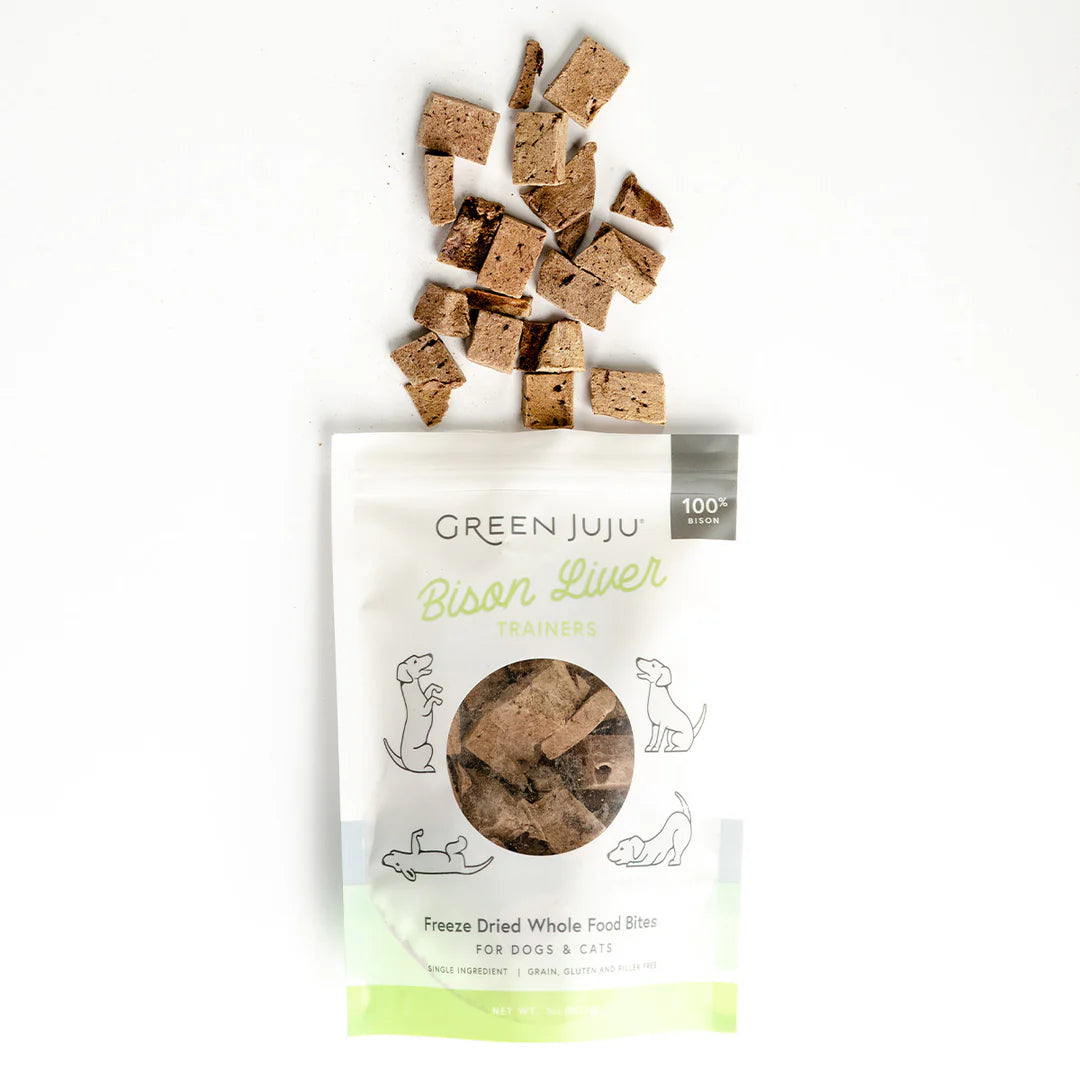 Bison Liver Trainers Freeze Dried Treats