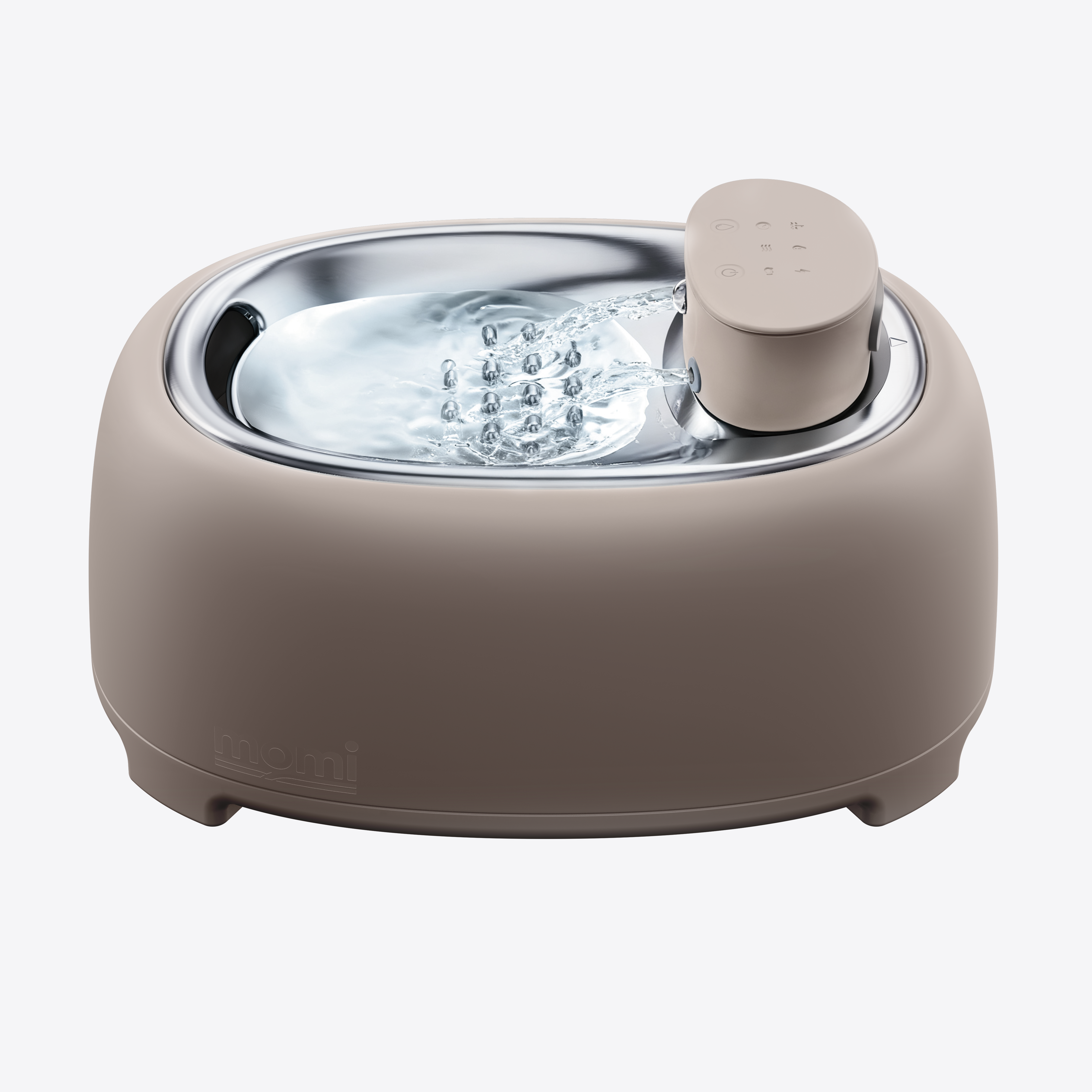 Momi Kaari Hydration Flow Standard Cat Water Fountain | Sofia Brown