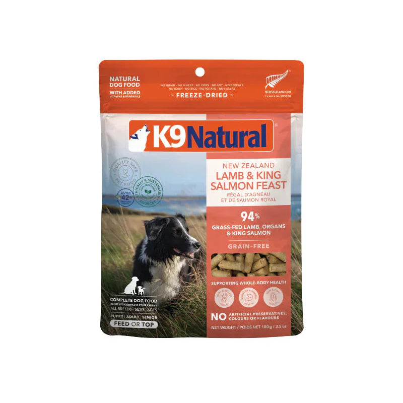 K9 Natural Freeze Dried Dog Food Bundle (100g)