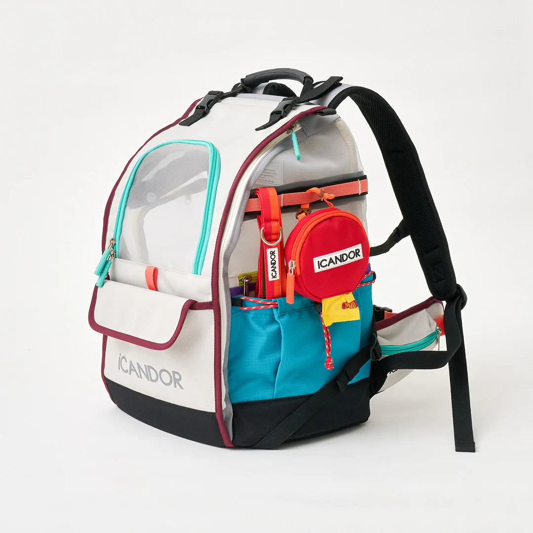 Jige pet backpack - Misty Grey (2 Sizes)