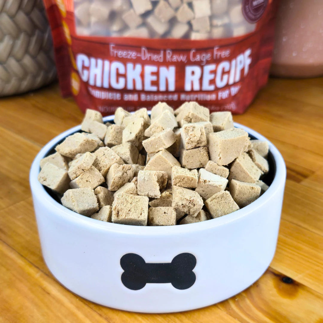 Chicken Recipe Freeze Dried Raw Dog Food (14oz)