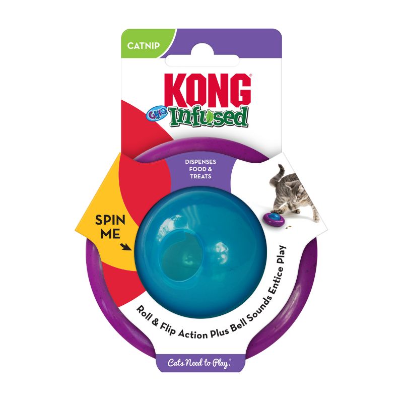 Infused Cat Gyro Treat Dispensing Toy