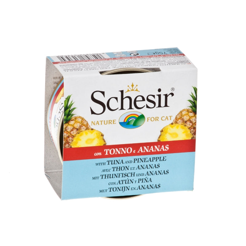 Schesir Tuna & Pineapple Fruit Dinner Adult Canned Cat Food (75g)