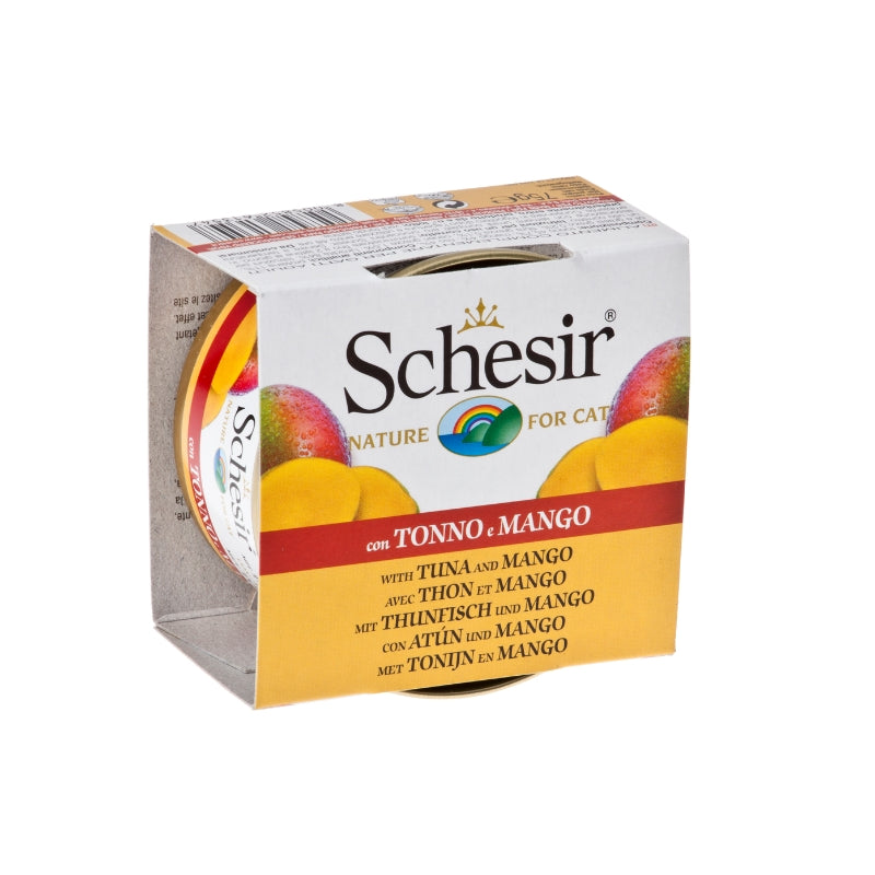 Schesir Tuna & Mango Fruit Dinner Adult Canned Cat Food (75g)