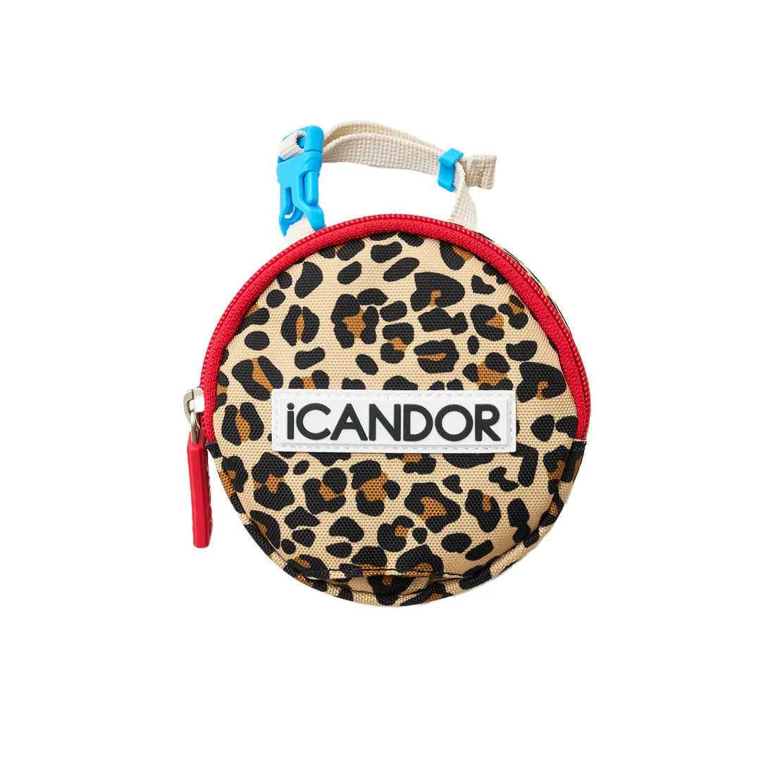Dingle Dangle Poop Bag Carrier | Leopard