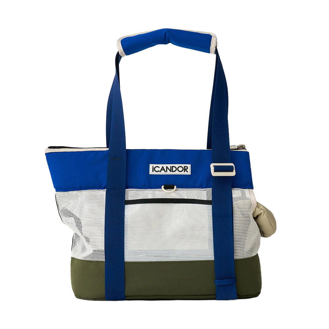 iCandor - Brisbane Pet Carrier in Eastwood Blue | CreatureLand.