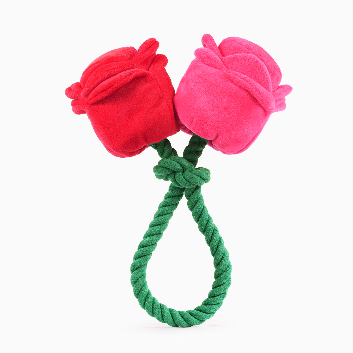 HugSmart Woof Love Vday Rose Dog Toy | CreatureLand. HugSmart Woof Love Vday Rose Dog Toy | CreatureLand.