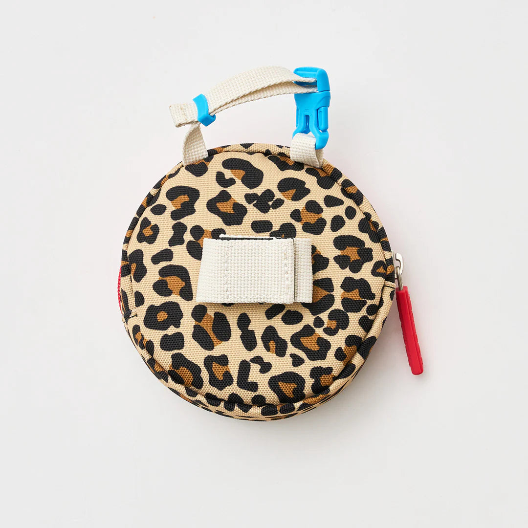 Dingle Dangle Poop Bag Carrier | Leopard