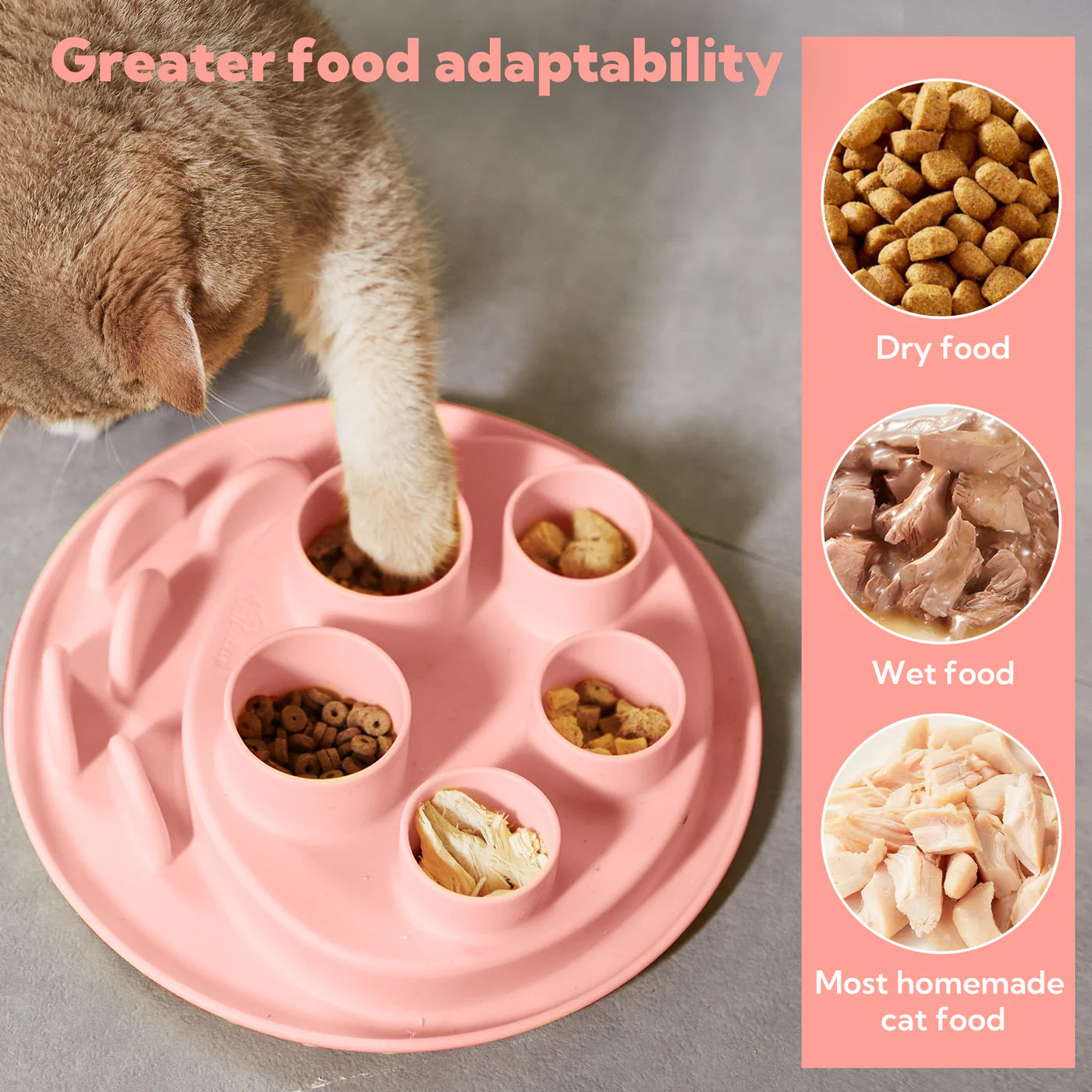 Puzzle Digger Interactive Cat Feeder