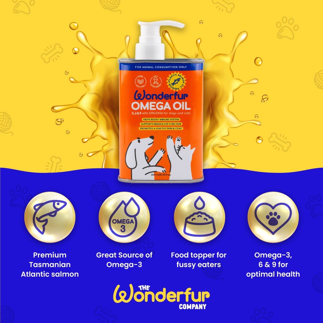 Super Omega Oil for Dogs & Cats (250ml)