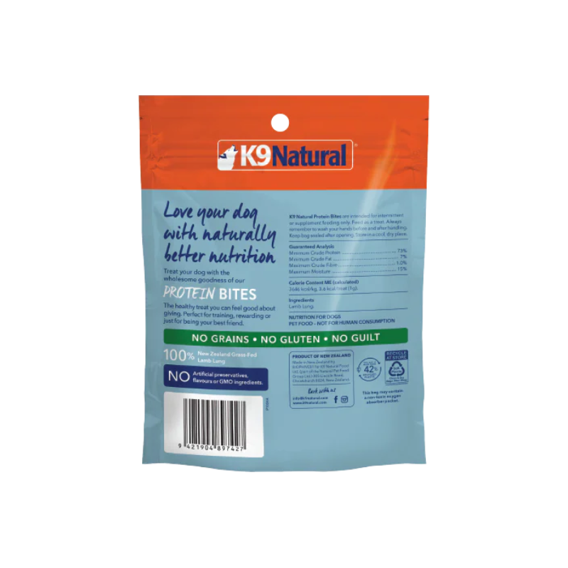 Air-Dried Lamb Lung Protein Bites (50g)