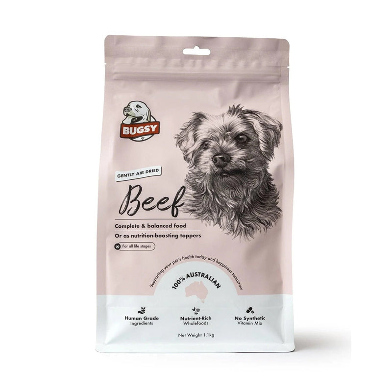 Bugsy's Beef Air-Dried Dog Food (2 Sizes)