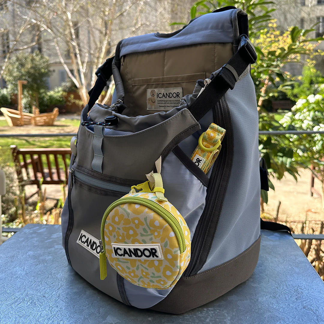 Dingle Dangle Poop Bag Carrier | Big Fish Yellow