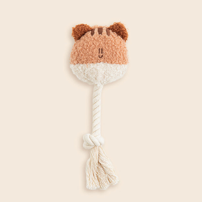 BonBon Green Furry Friends Rope Tug Toy (3 Designs)