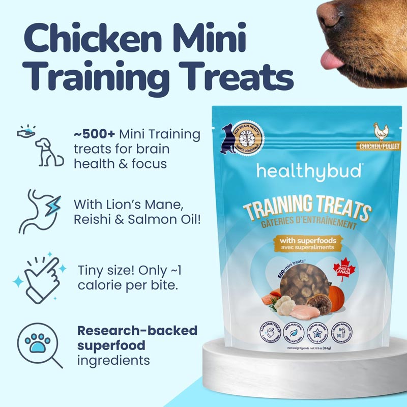 Functional Chicken Mini Training Dog Treats (184g)