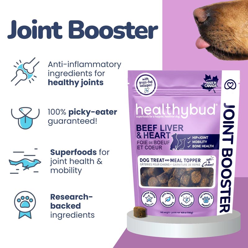 Functional Beef Joint Booster Dog Treats/Topper (130g)