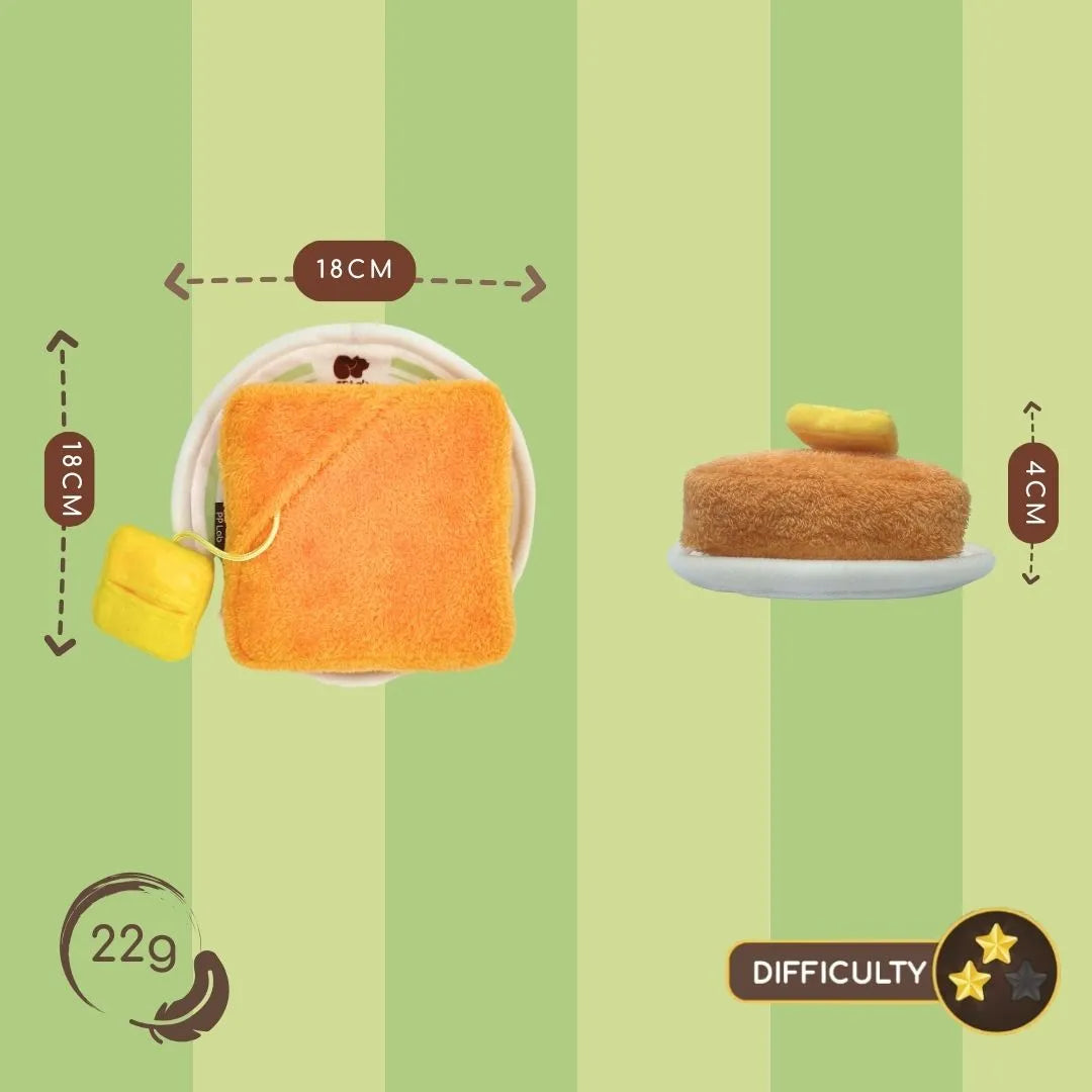 French Toast Nosework Toy