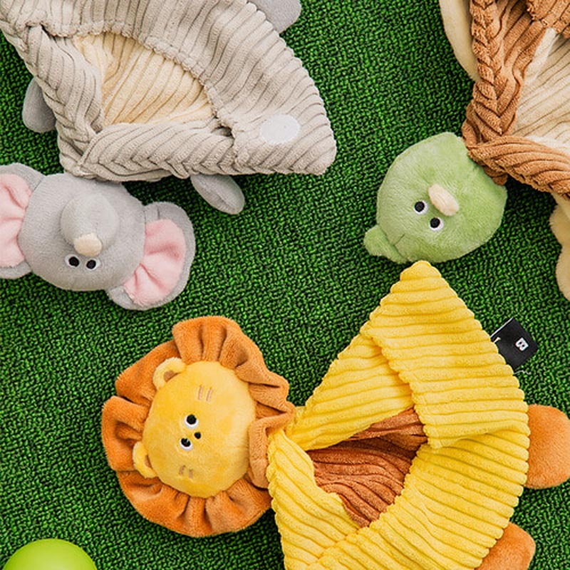 Crinkle Pocket Cape Nosework Dog Toy (3 Designs)