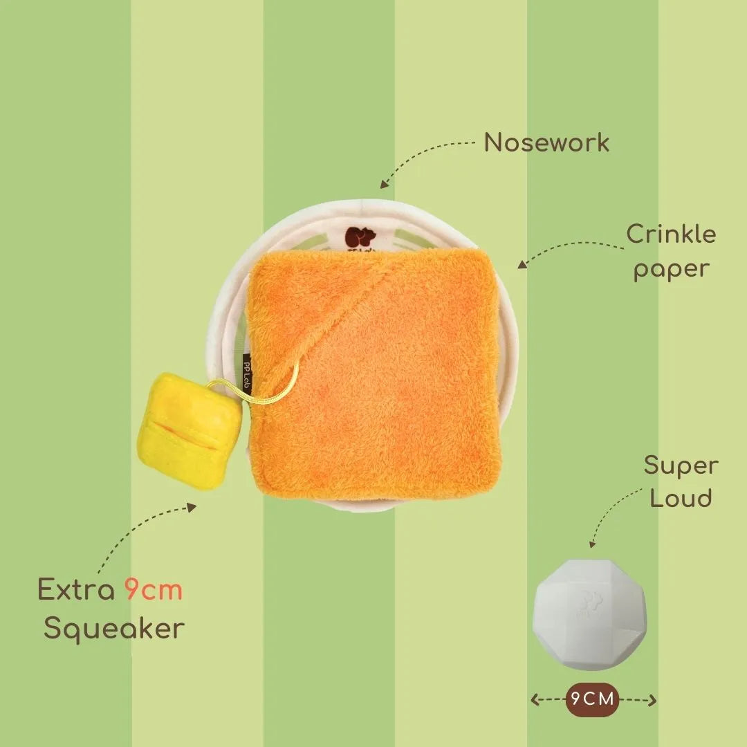 French Toast Nosework Toy
