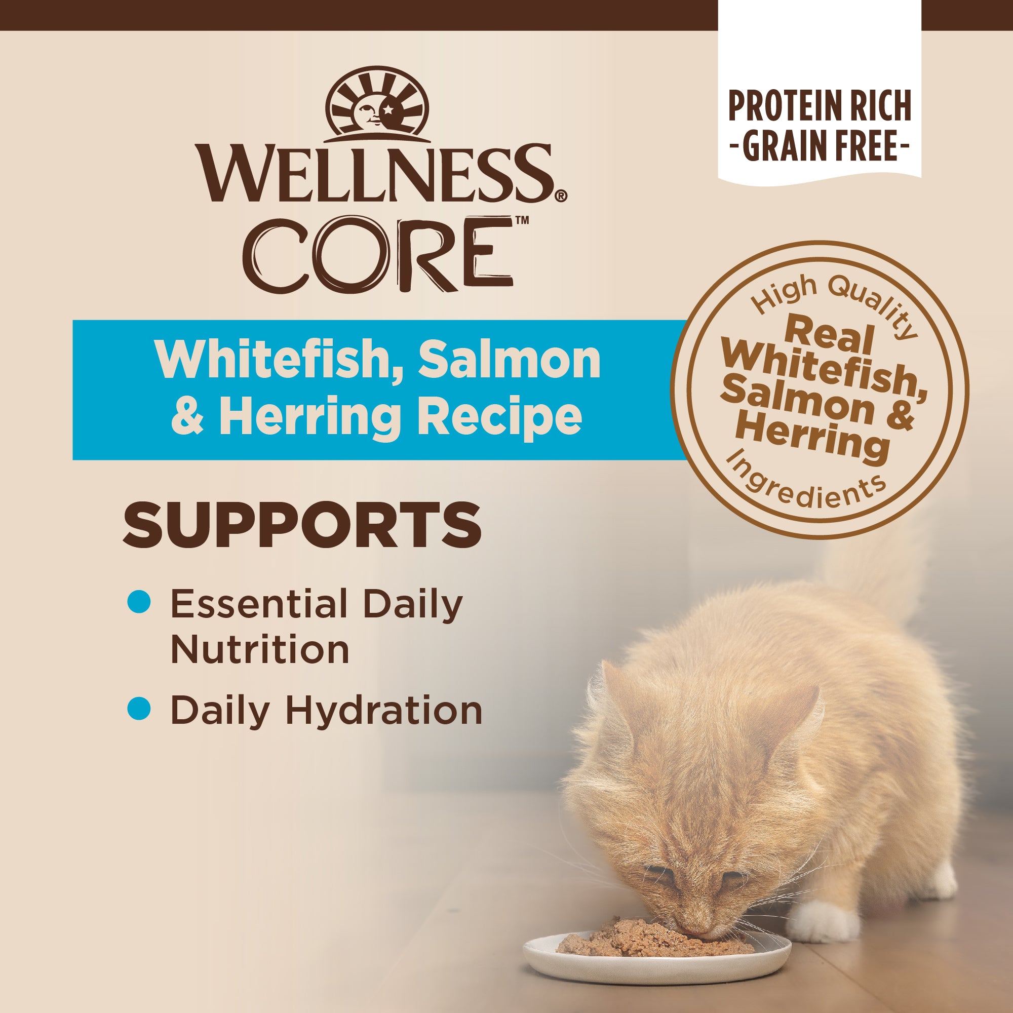 CORE® Classic Pâté Wet Cat Food | Whitefish, Salmon & Herring (5.5 oz)