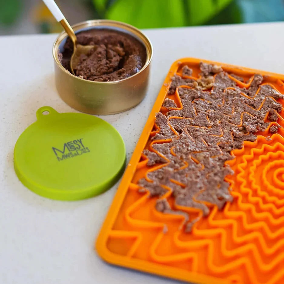 Framed "Spill Resistant" Silicone Dog Lick Mat