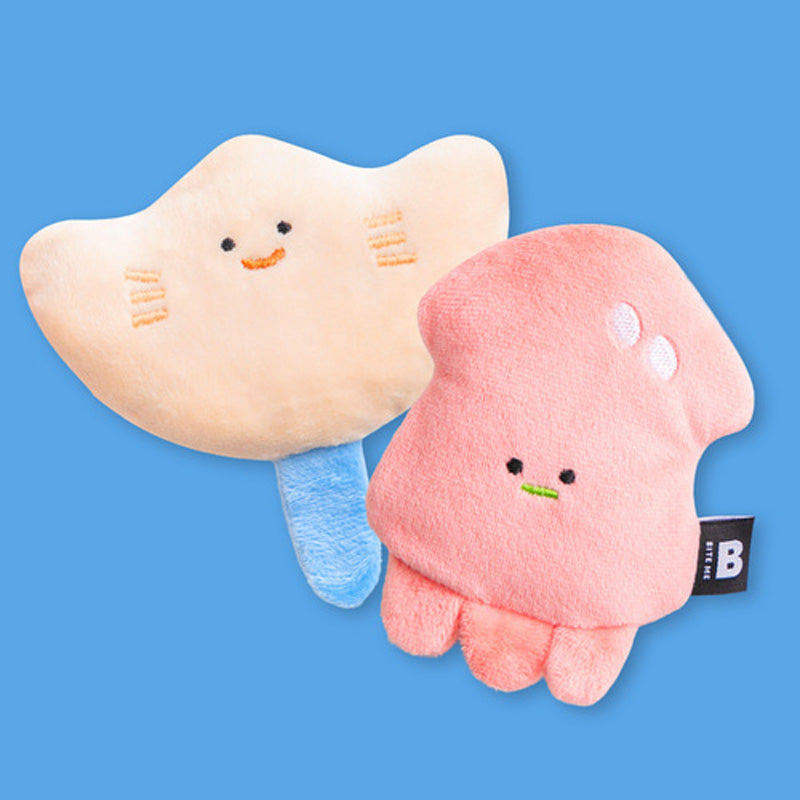 Stingray & Squid Nosework Toys (Set of 2)