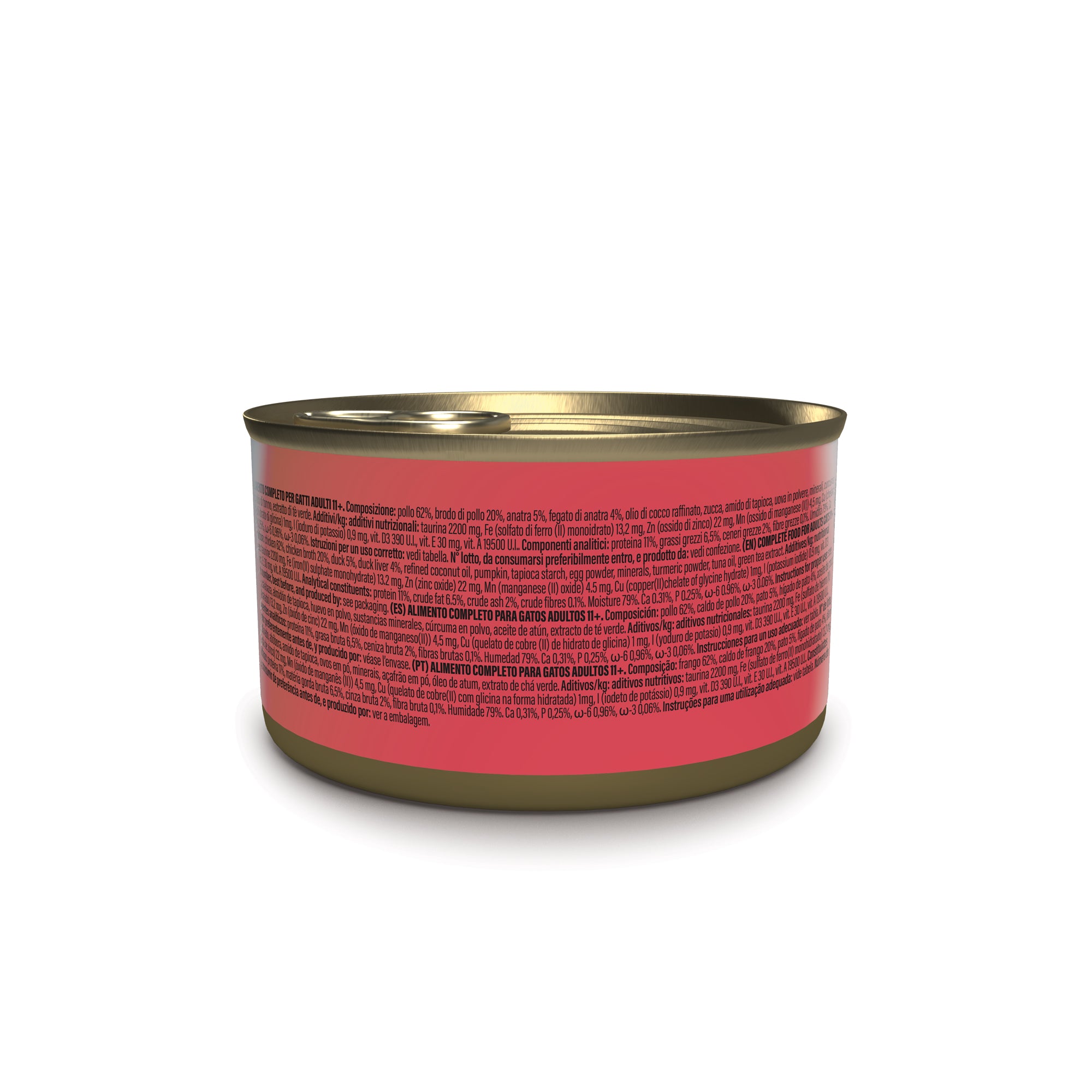 Schesir Silver Chicken With Duck in Broth Grain-Free Senior Canned Cat Food (70g)