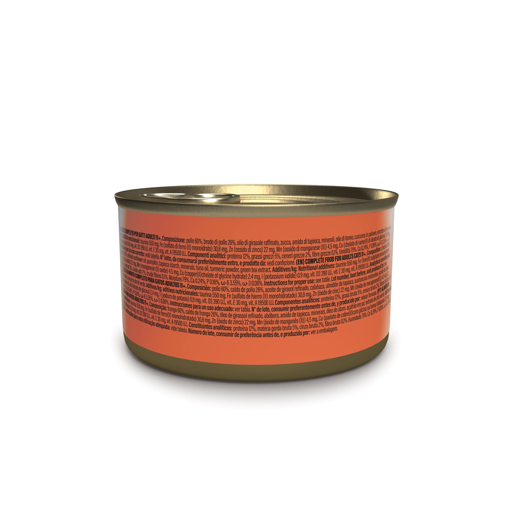 Schesir Silver Chicken in Broth Grain-Free Senior Canned Cat Food (70g)
