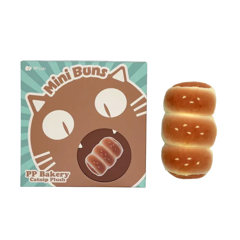 Mini Buns Catnip Plush Toy (4 Designs)