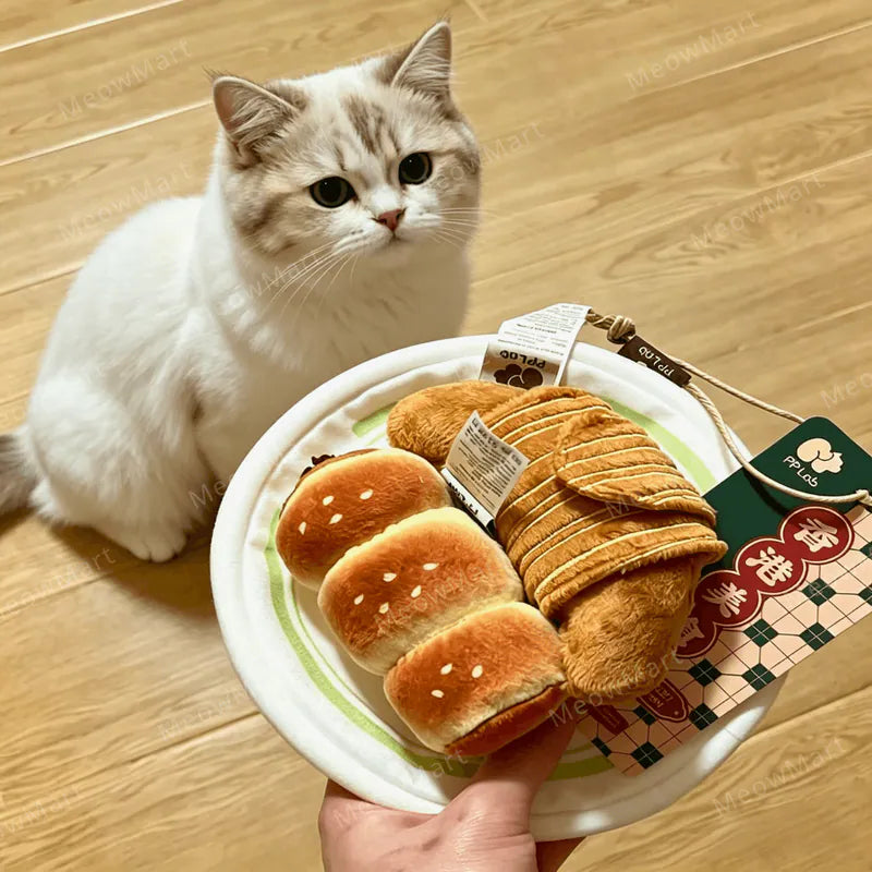 Mini Buns Catnip Plush Toy (4 Designs)
